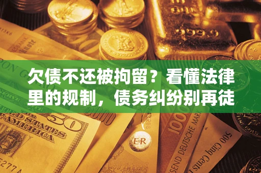 北京欠债不还被拘留？看懂法律里的规制，债务纠纷别再徒劳奔波