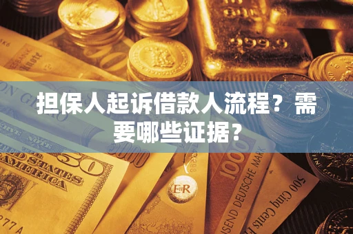 北京担保人起诉借款人流程?需要哪些证据? 北京担保人起诉借款人流程?需要哪些证据?