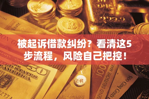 北京被起诉借款纠纷？看清这5步流程，风险自己把控！